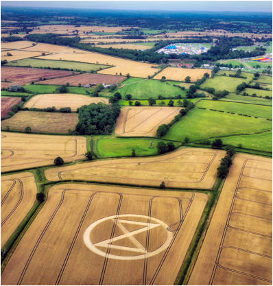 Extinction Rebellion Crop Circle